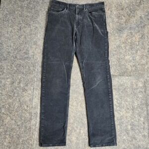Flint and Tinder 365 Pants Men 31x32 Gray 5 Pocket Straight Fit Chino Flat Front